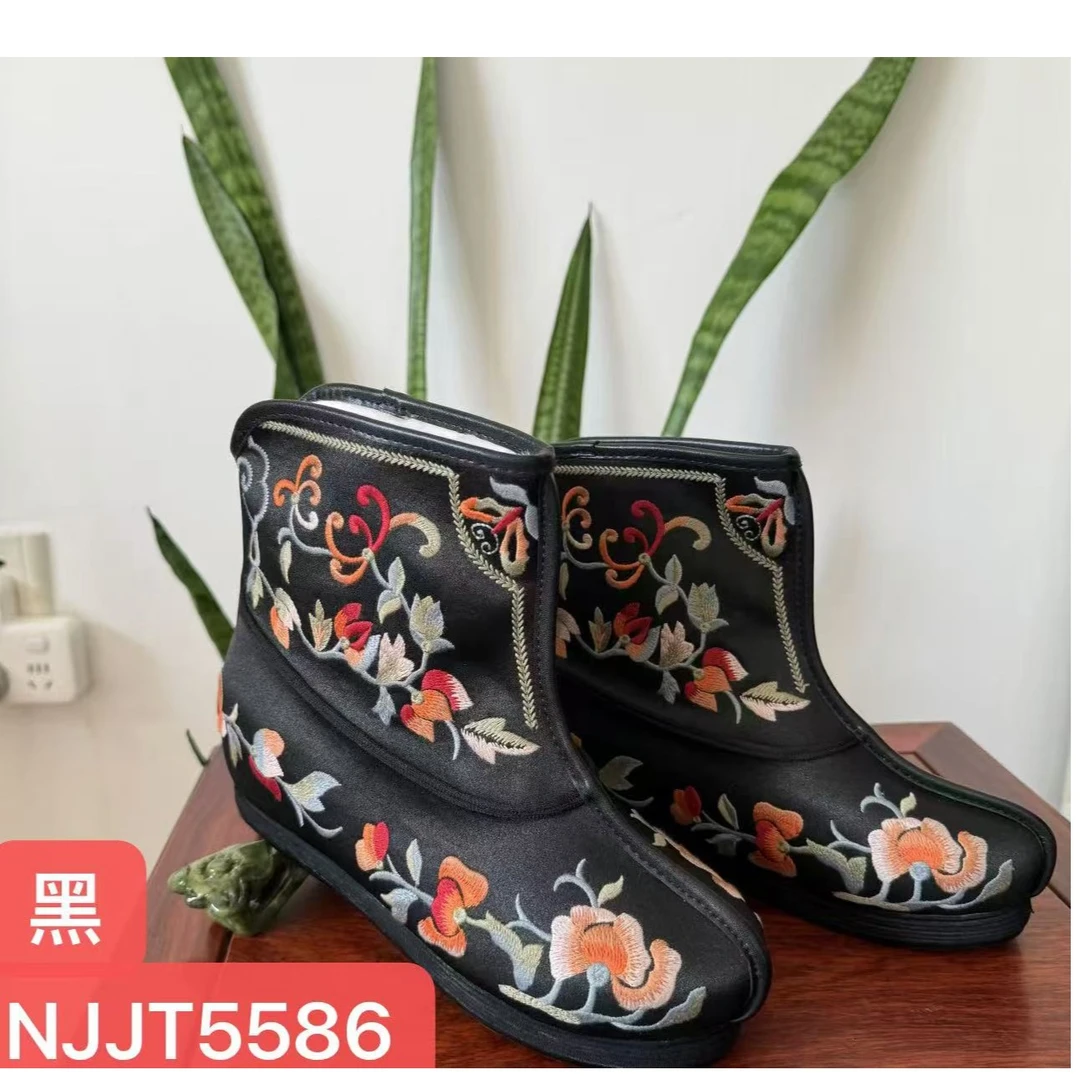 娜家福满天棉靴秋冬高帮靴子短靴NJJT(5586)