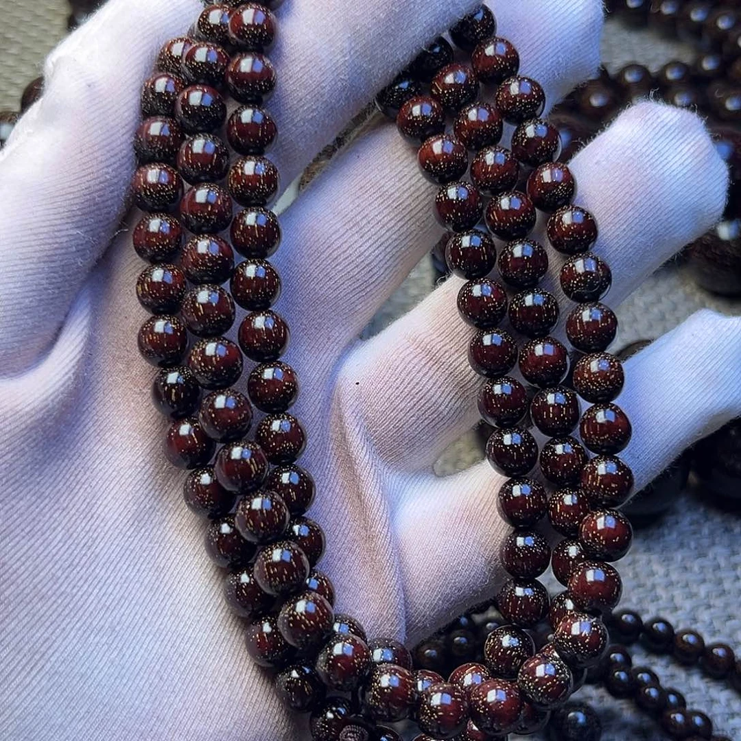 檀香紫檀（小叶紫檀）0.7 108颗满天星