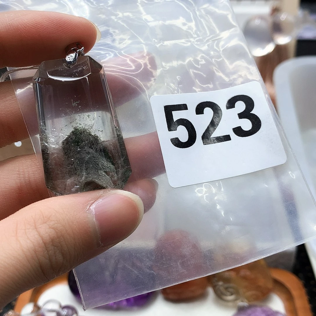 水晶颈饰未镶嵌挂件