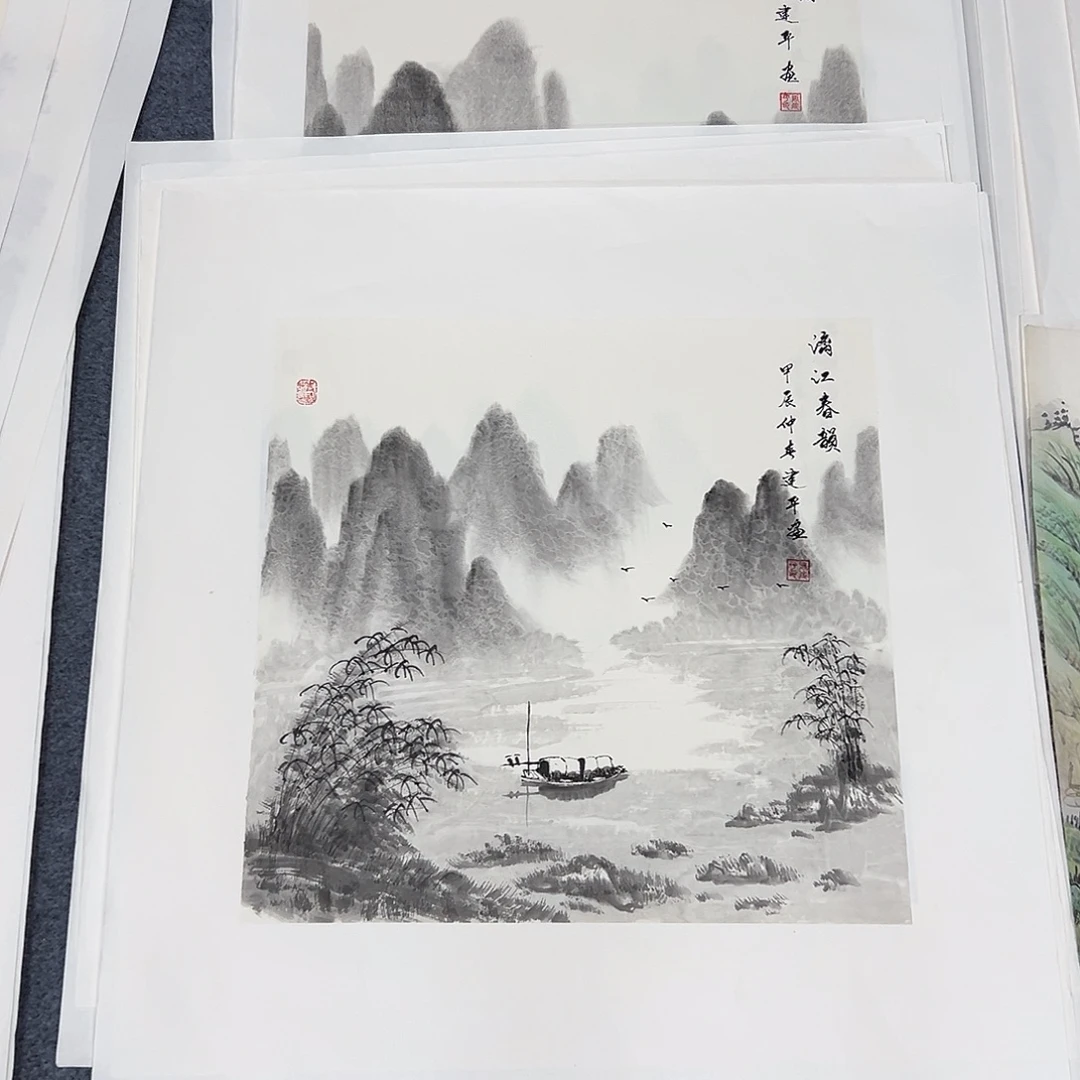 国画XD精品国画作品单幅任发