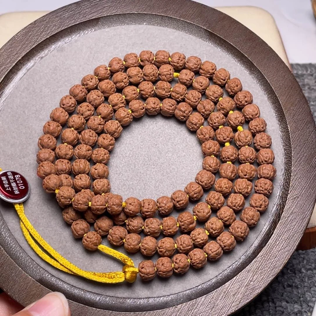 手串金刚菩提心*精品毕业佛手108尺寸7➕