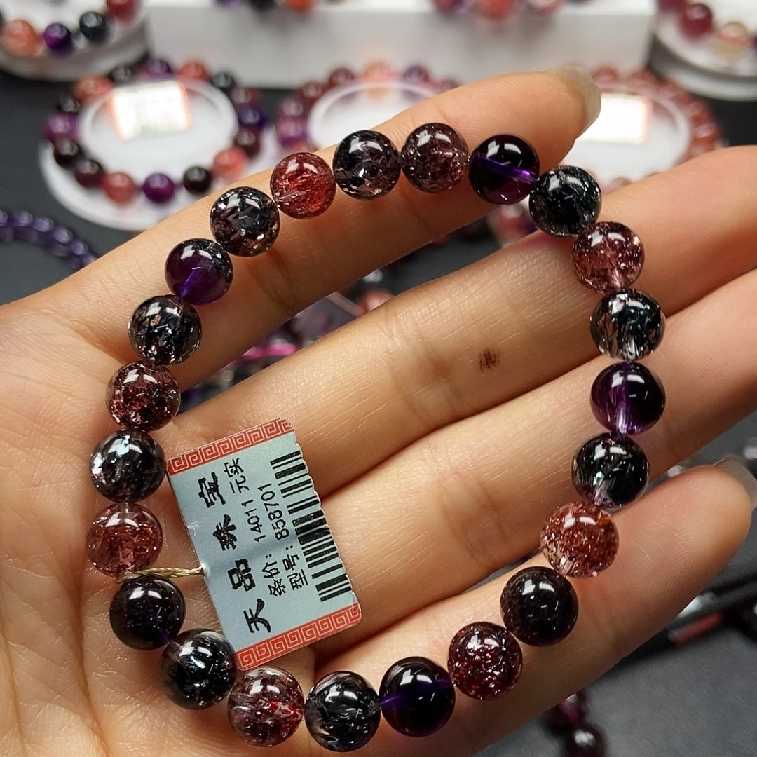 手链未镶嵌水晶8m毒液藏级858701