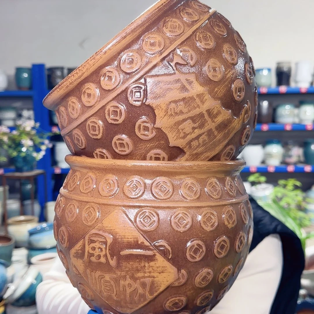 花盆紫砂高18口19