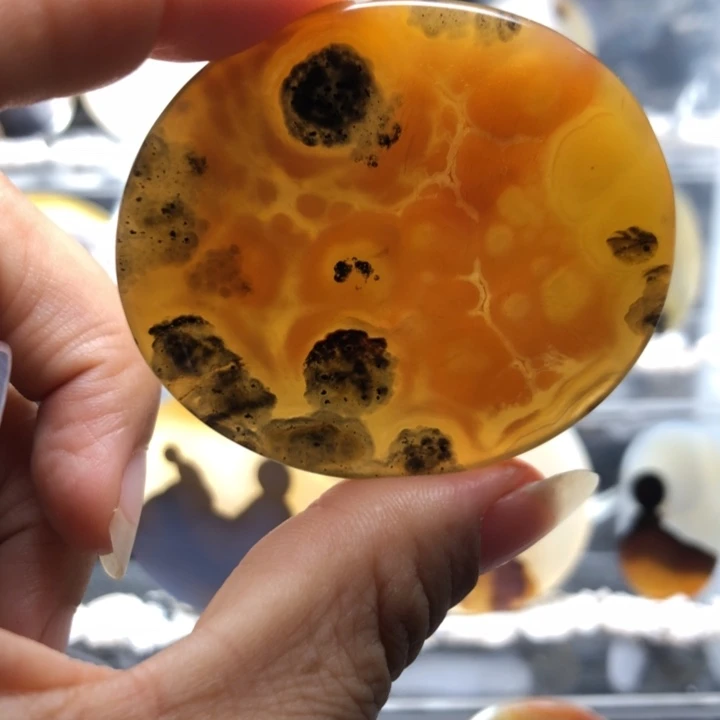 合金玛瑙/玉髓珠宝奇石28有瑕