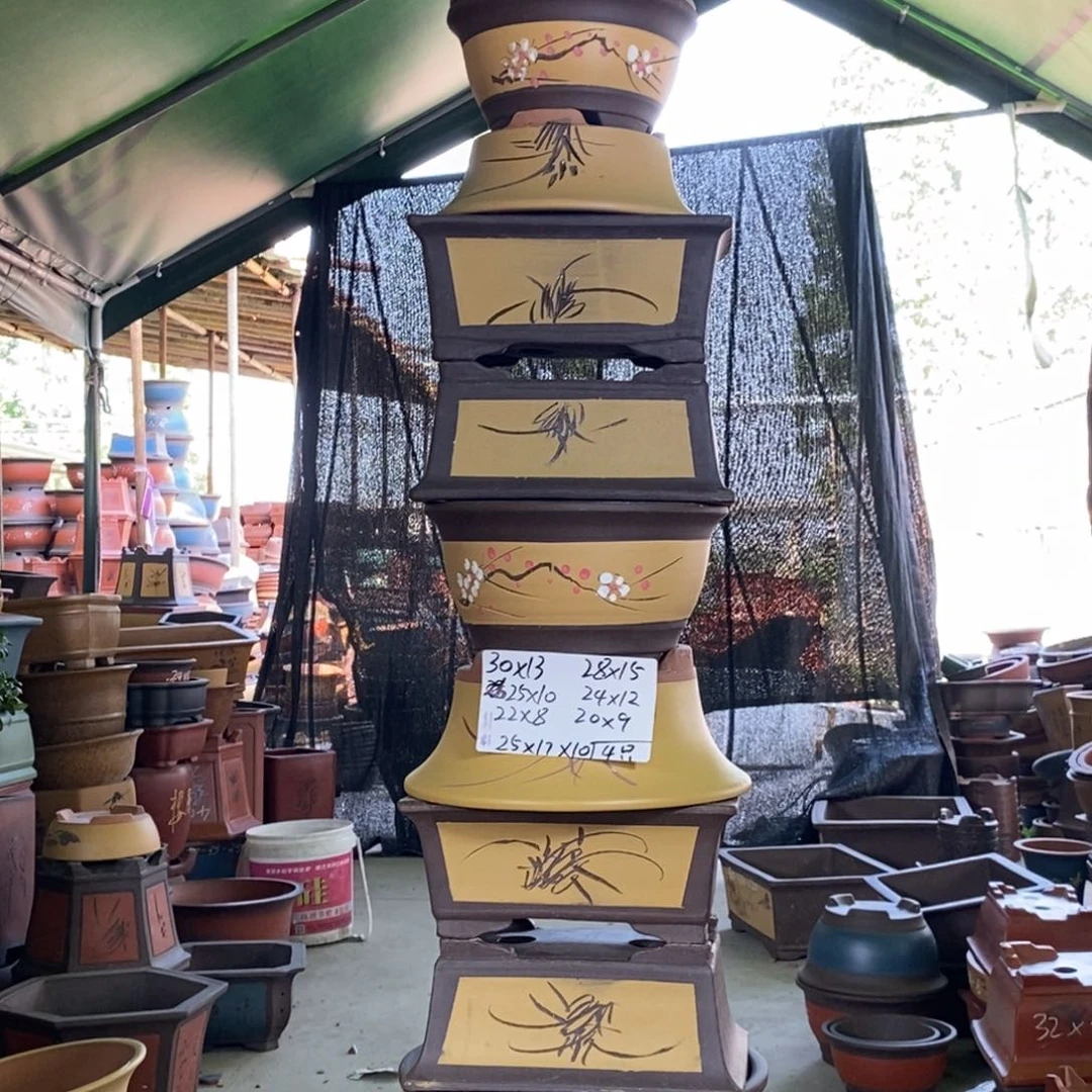 紫砂花盆紫砂紫砂