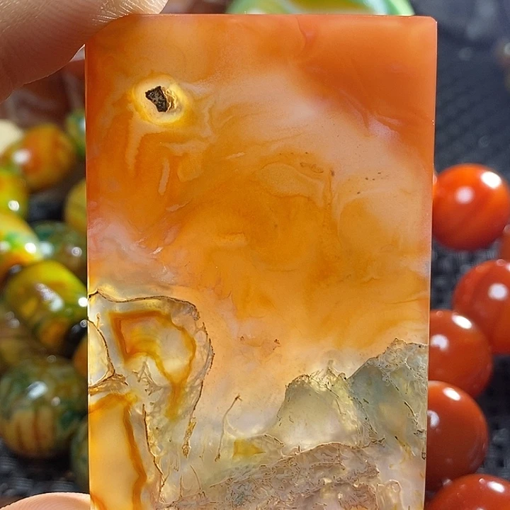 玛瑙/玉髓未镶嵌颈饰