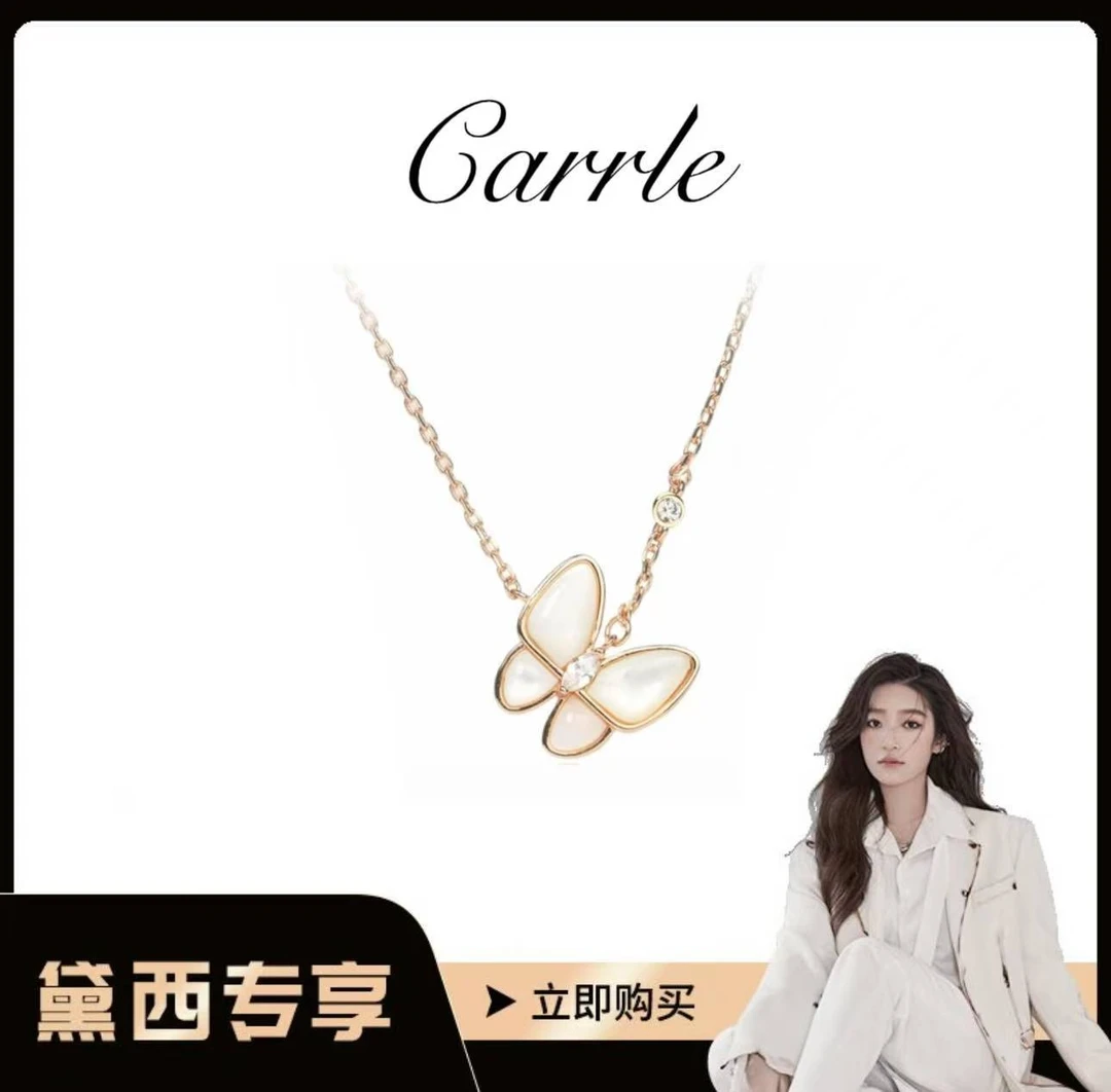 合金项链 【戴西专属】紫罗兰四叶草时尚经典项链
