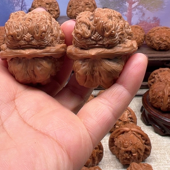 把件核桃蛤蟆头龙蟾