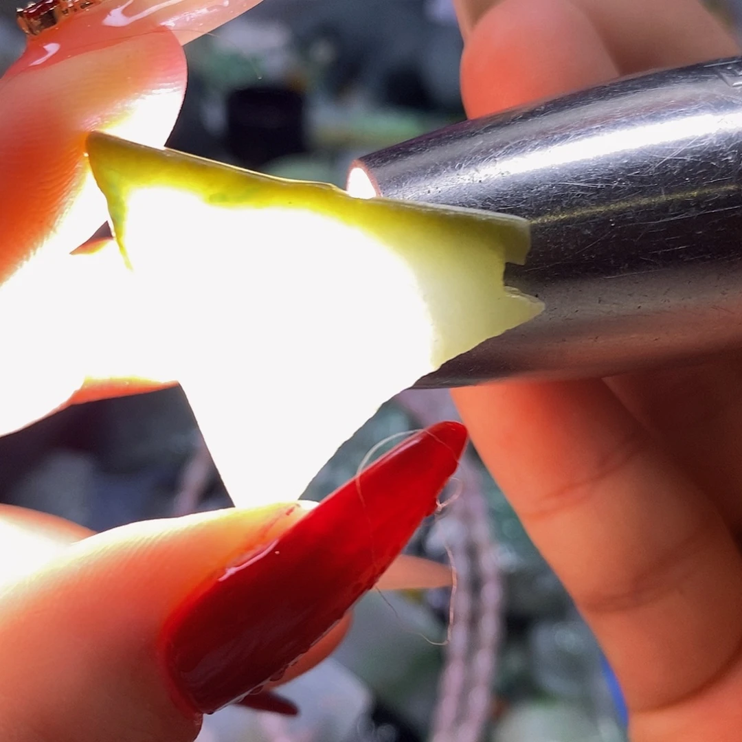 颈饰未镶嵌翡翠余*果天然翡翠