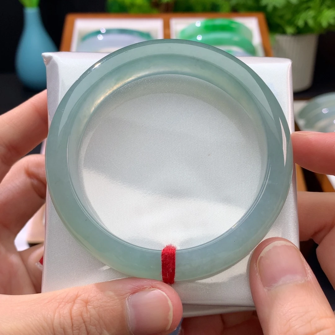 翡翠未镶嵌手镯闪购 6