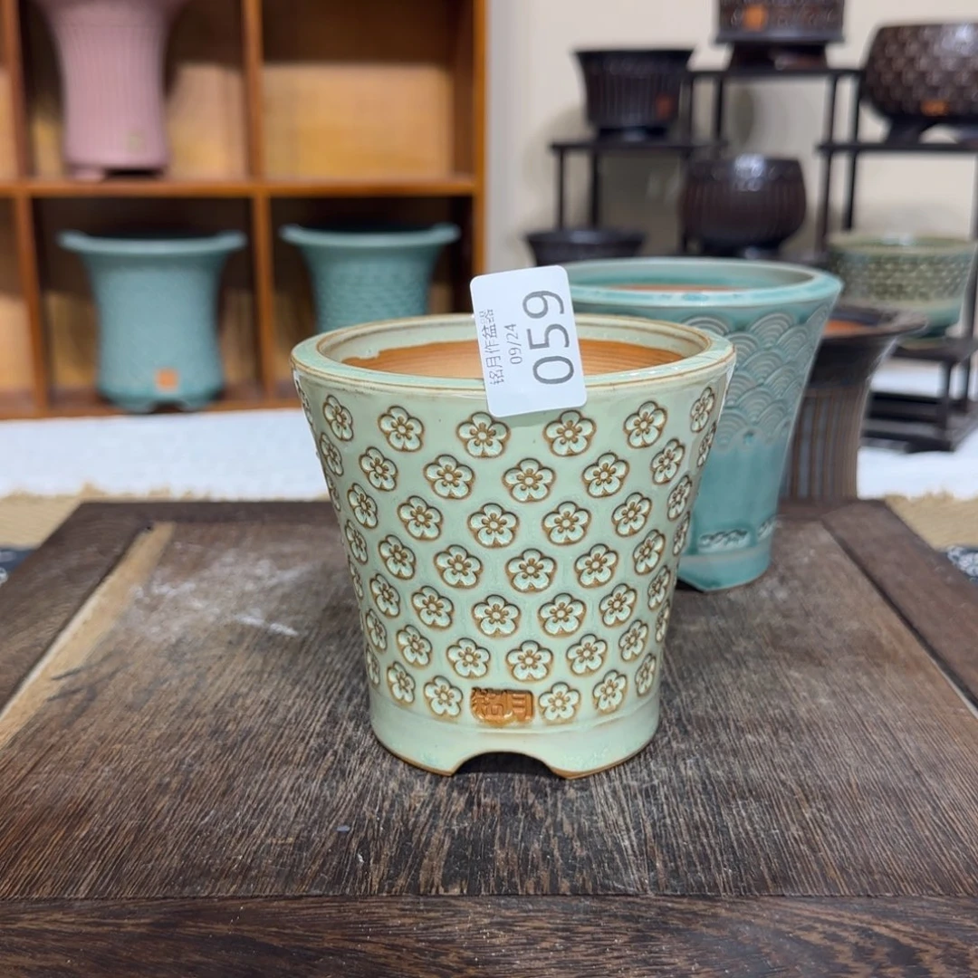 手工花盆 059 内口口径 9 cm