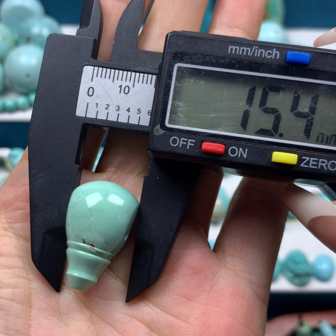 【闪购商品】未镶嵌绿松石三通