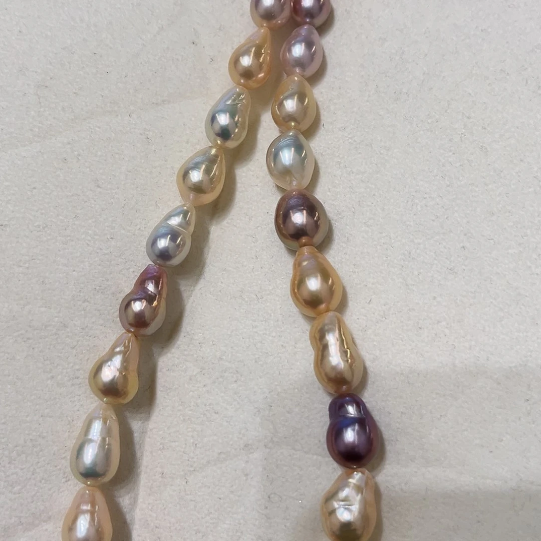 淡水珍珠颈饰银S925镶嵌