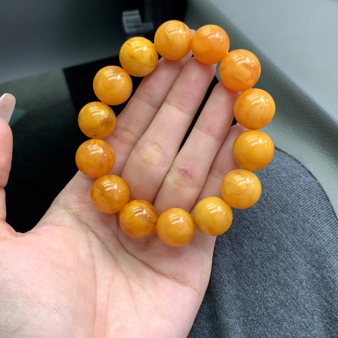 糖***活琥珀未镶嵌珠宝奇石15