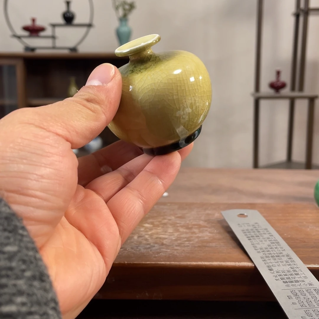 瓶花瓶摆件的时候