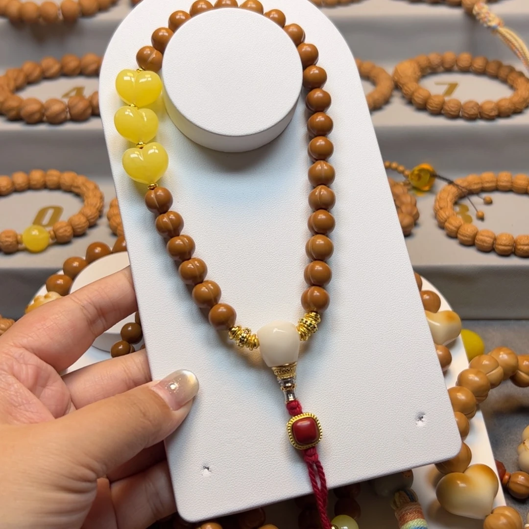 猴头核桃手串10➕屁桃