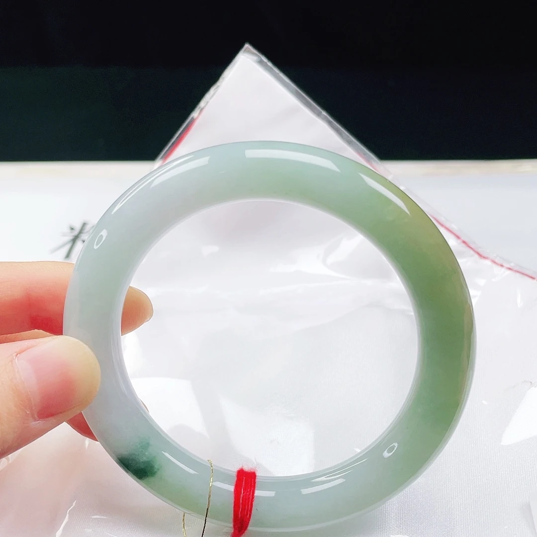 翡翠未镶嵌手镯（圆镯）60➕圈口