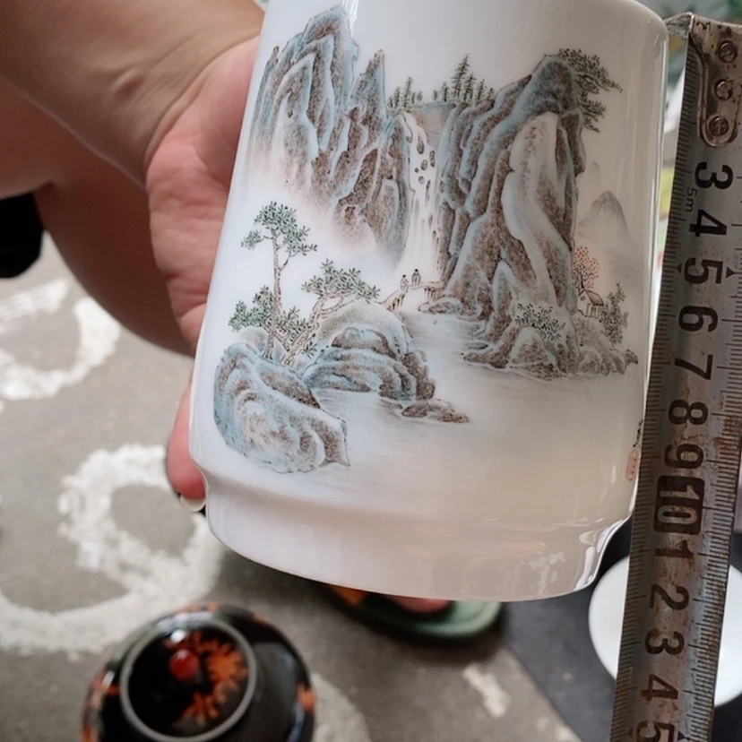 【闪购商品】瓷片花**安景德镇现代工艺品