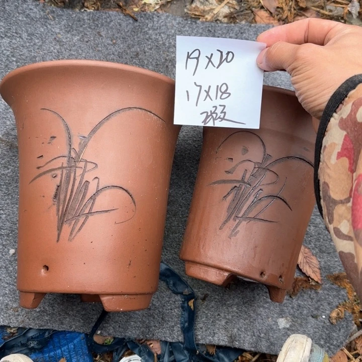 紫砂花盆特价清仓