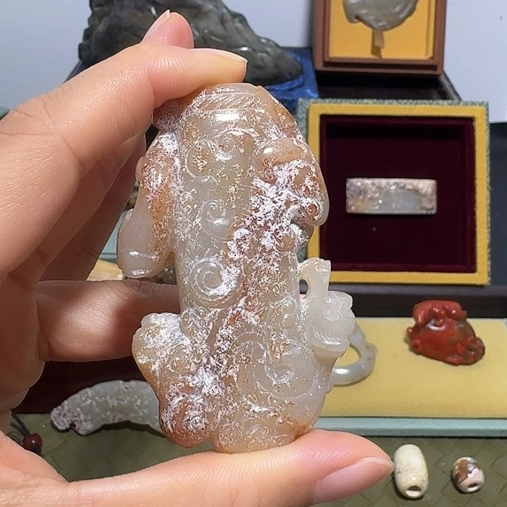 风***者和田玉未镶嵌颈饰