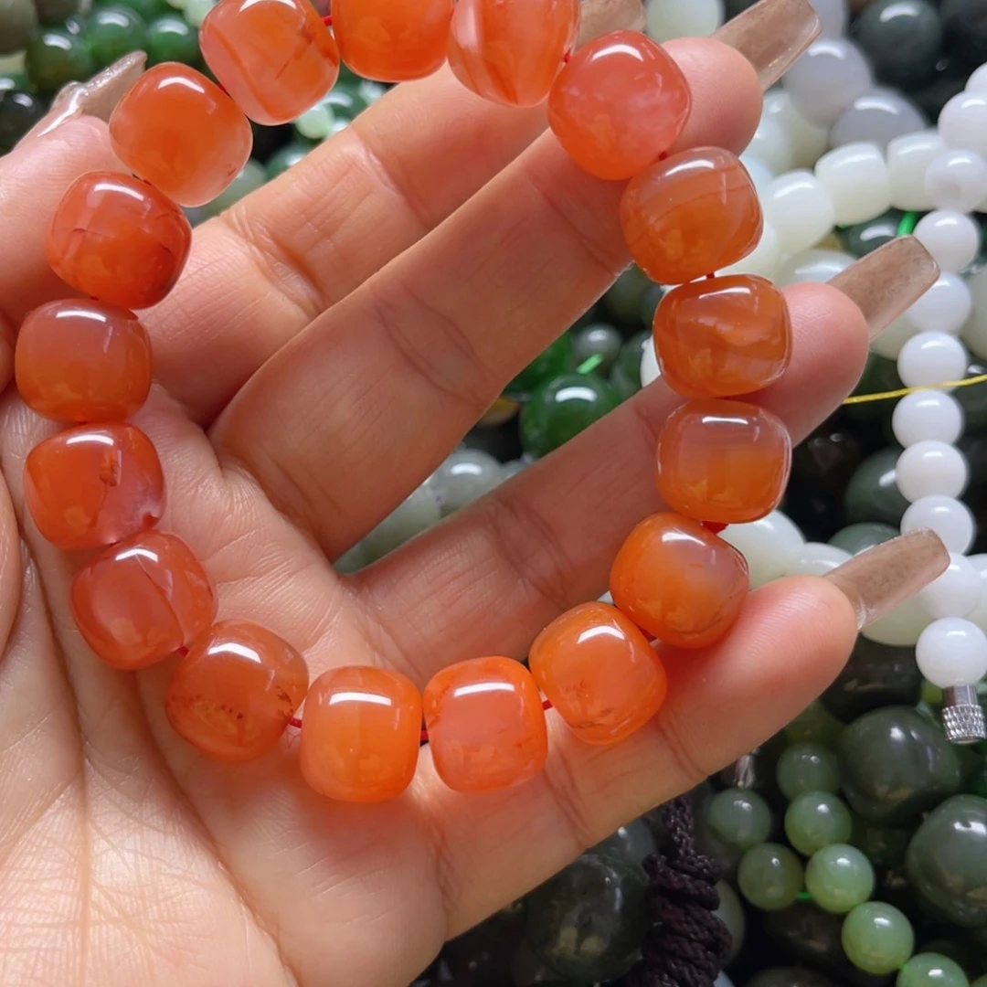 玛瑙/玉髓手链未镶嵌