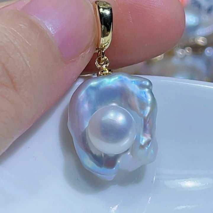 淡水珍珠未镶嵌颈饰