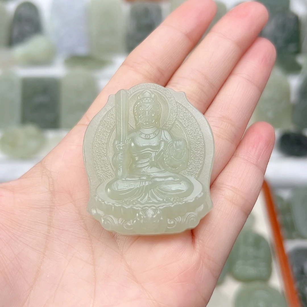 颈饰未镶嵌和田玉设**艳