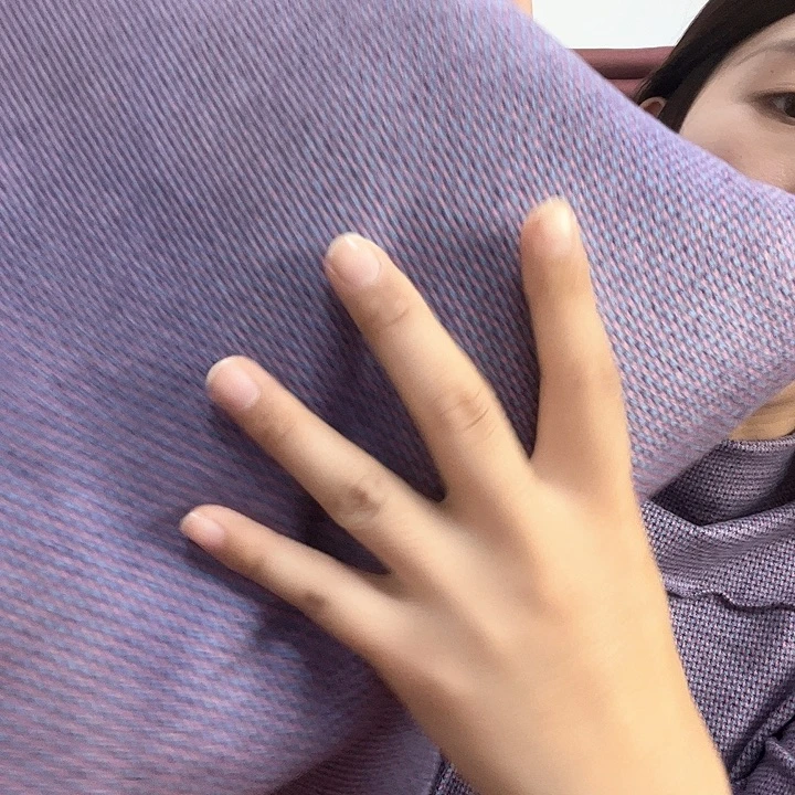 紫色炫彩织花奥羊绒