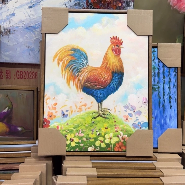 油画油画作品展和