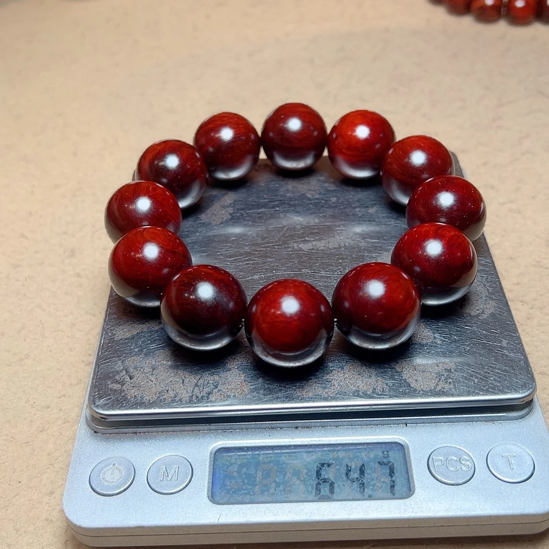 小叶紫檀手串/手链20泥料金星黑飘红