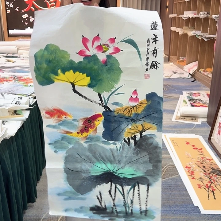 国画不赚钱，就是玩。