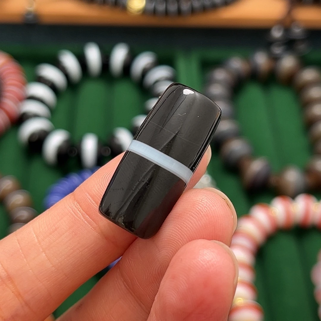 玛瑙/玉髓合金单珠