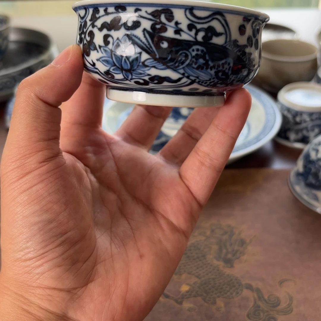 摆件景德镇手绘茶具