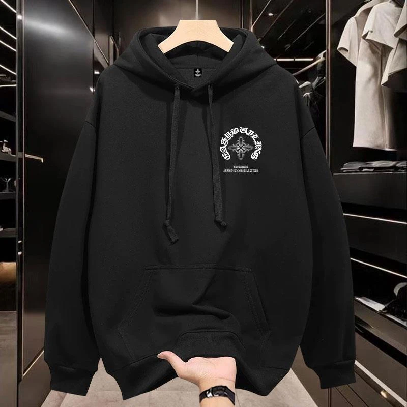 【香港DcSU&Shoes官方正品】国潮牌卫衣男2025新款春秋薄款宽松连