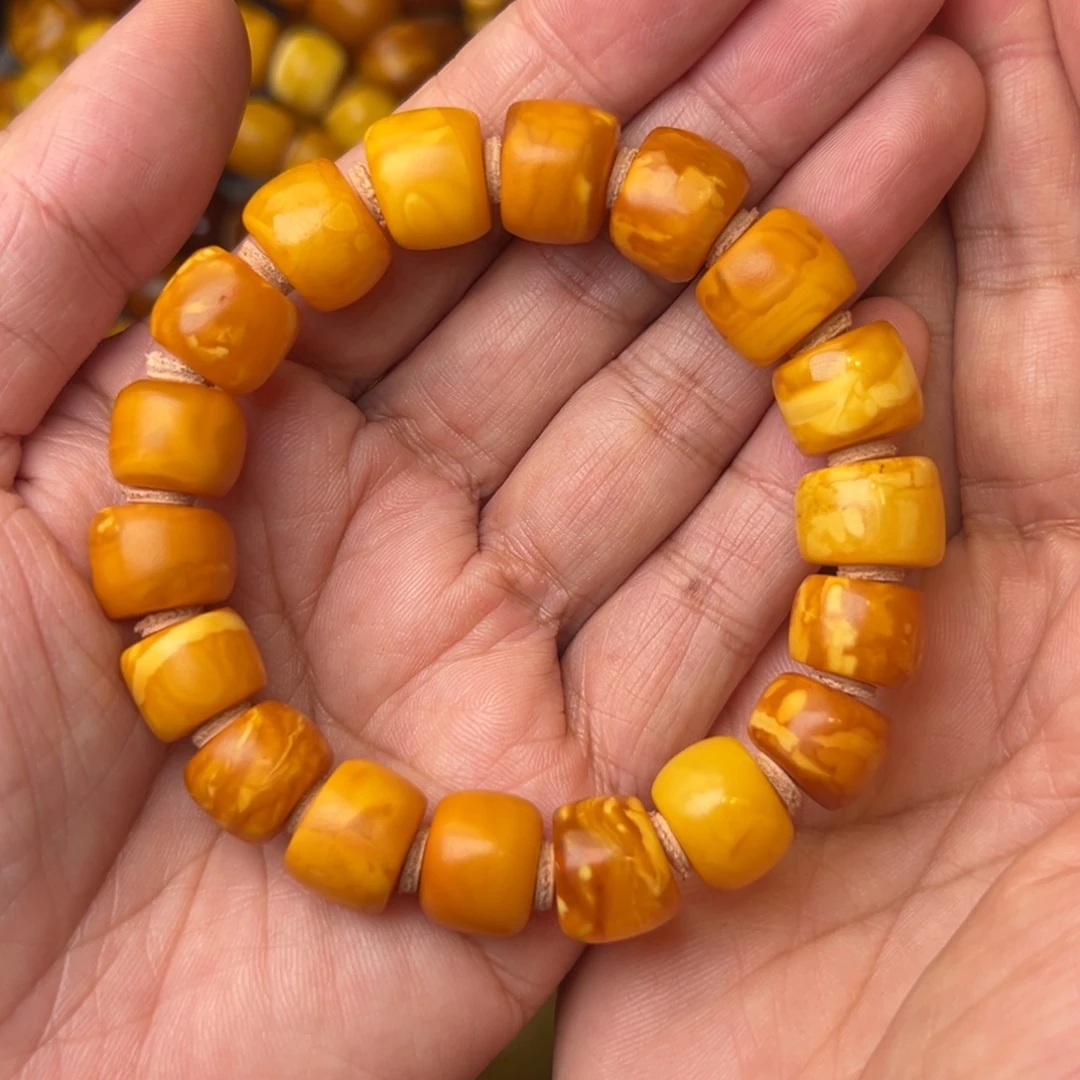 蜜蜡未镶嵌吊坠(不含链)