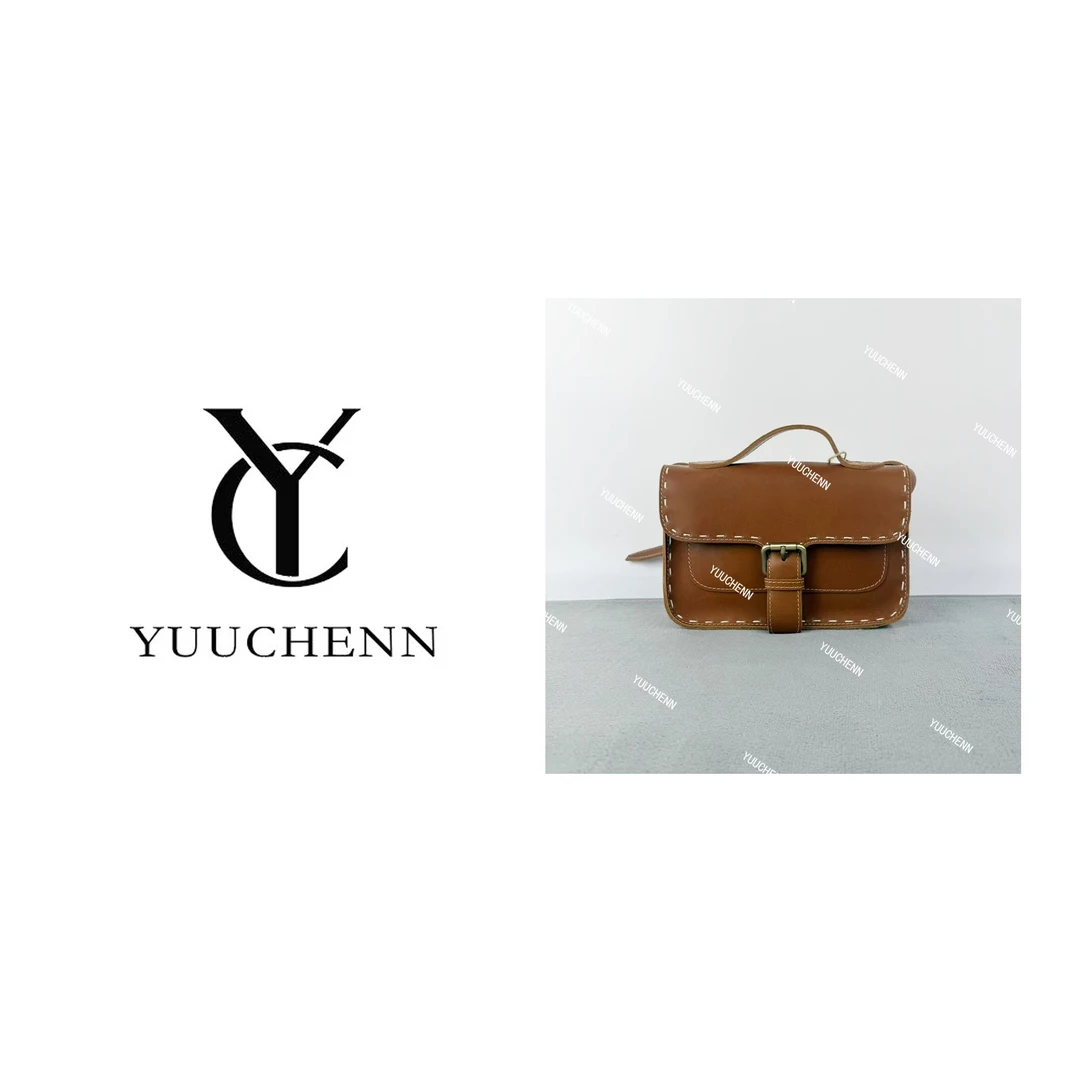 YUUCHENN/ 23cm原创设计高定真皮包 HH6719