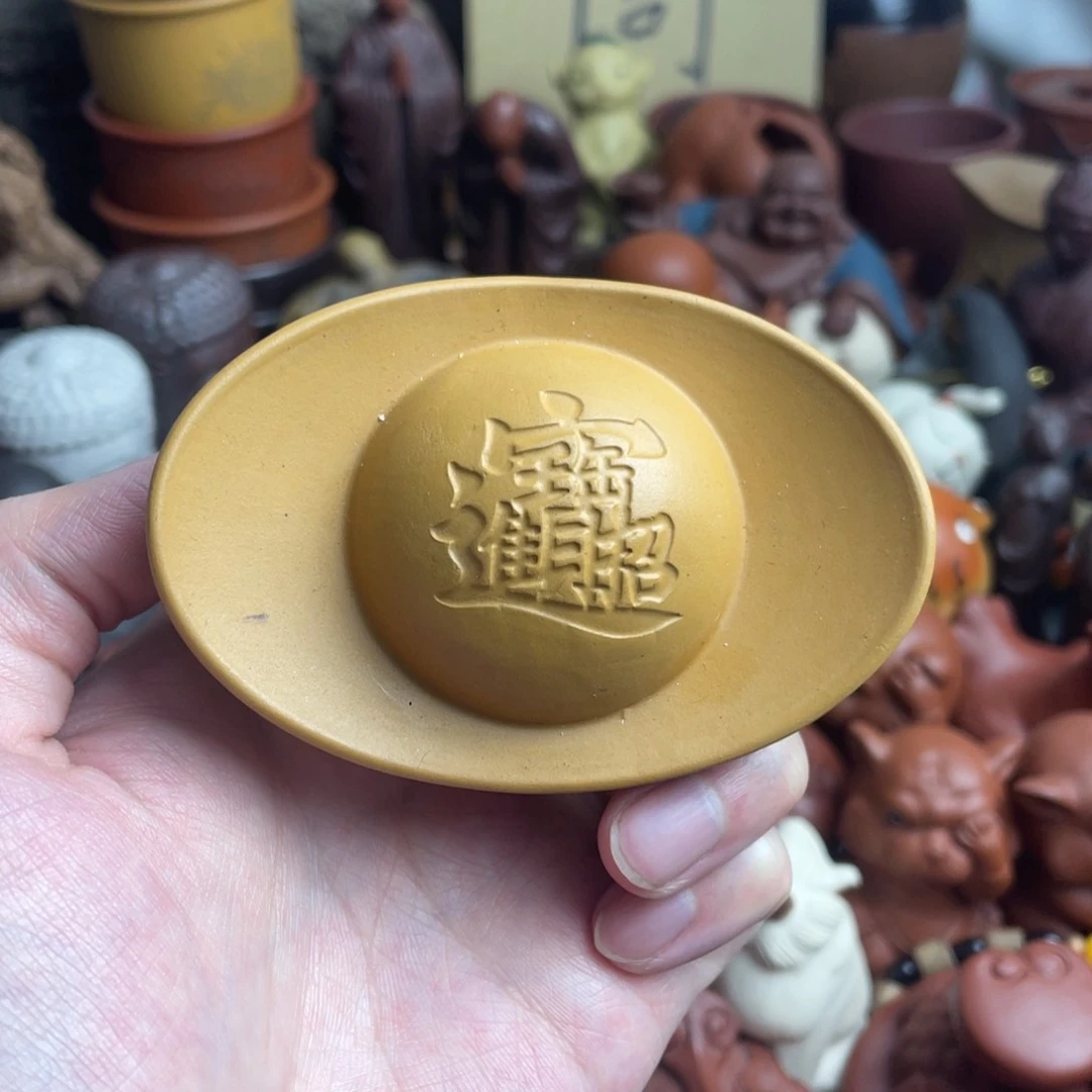 紫砂茶宠紫砂瑕疵