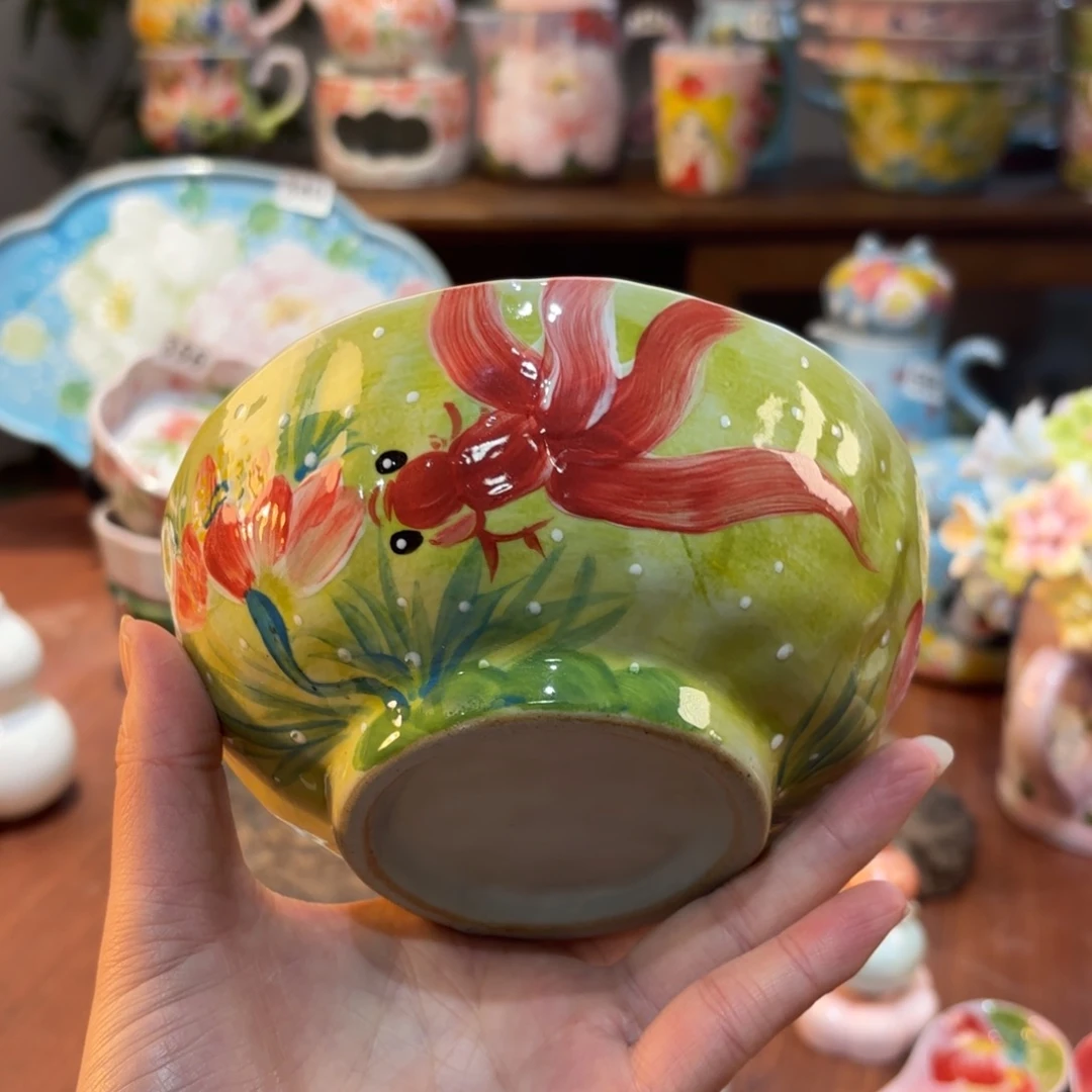 景德镇手绘高温釉下彩陶瓷茶具