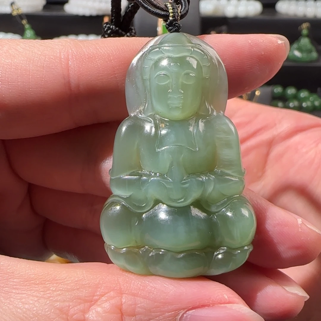 和田玉（碧玉）未镶嵌颈饰