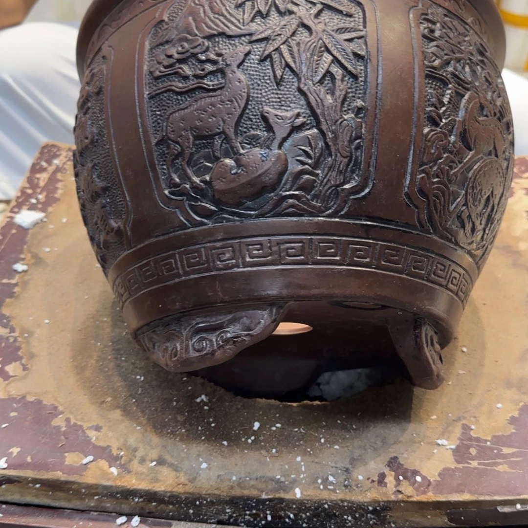 紫砂花盆口径25.19口径