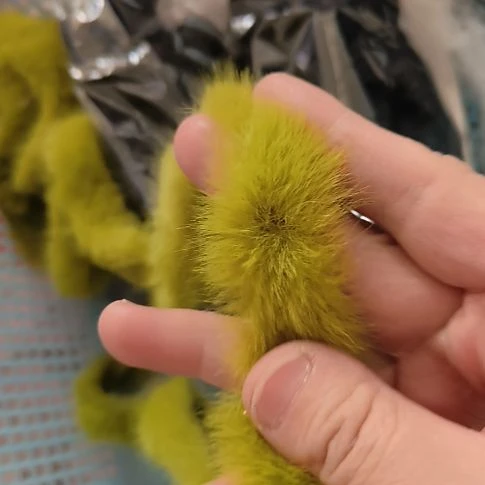 (绿色毛条)手工辅料库存DIY