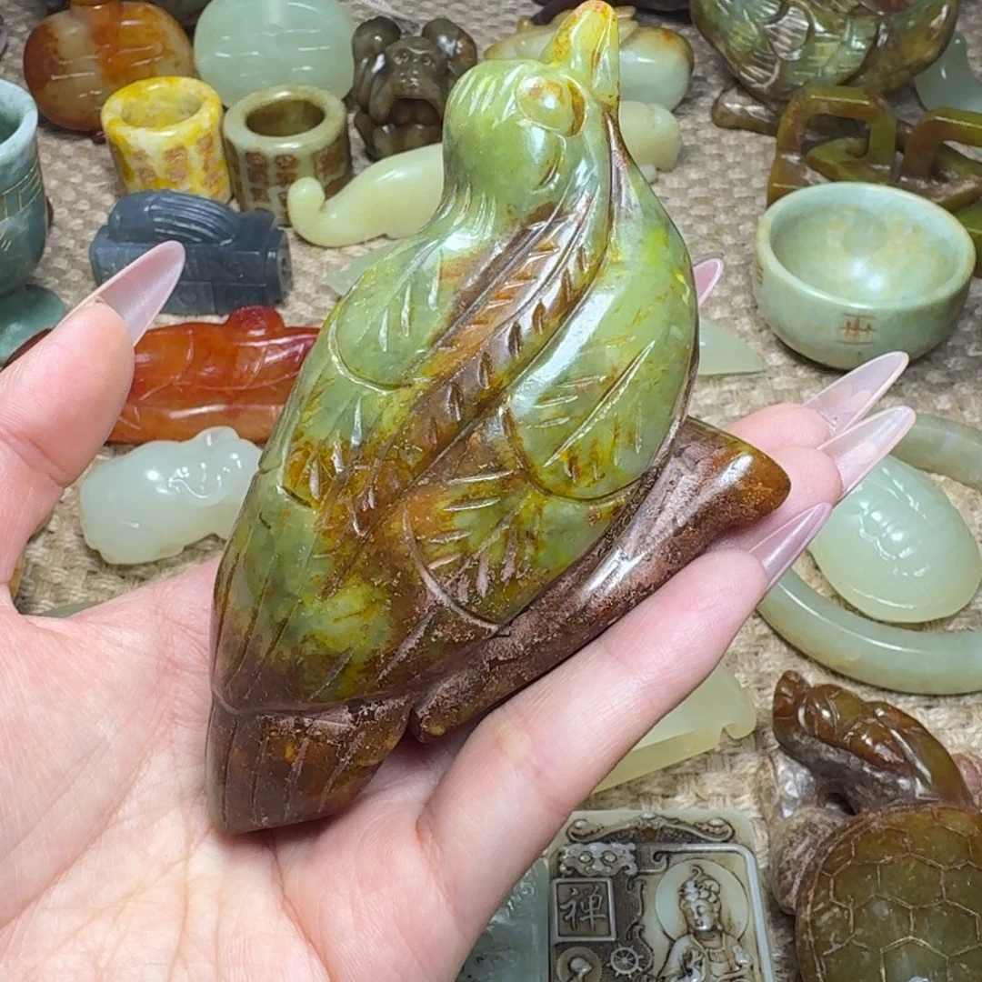 白玉菩提吊坠挂件