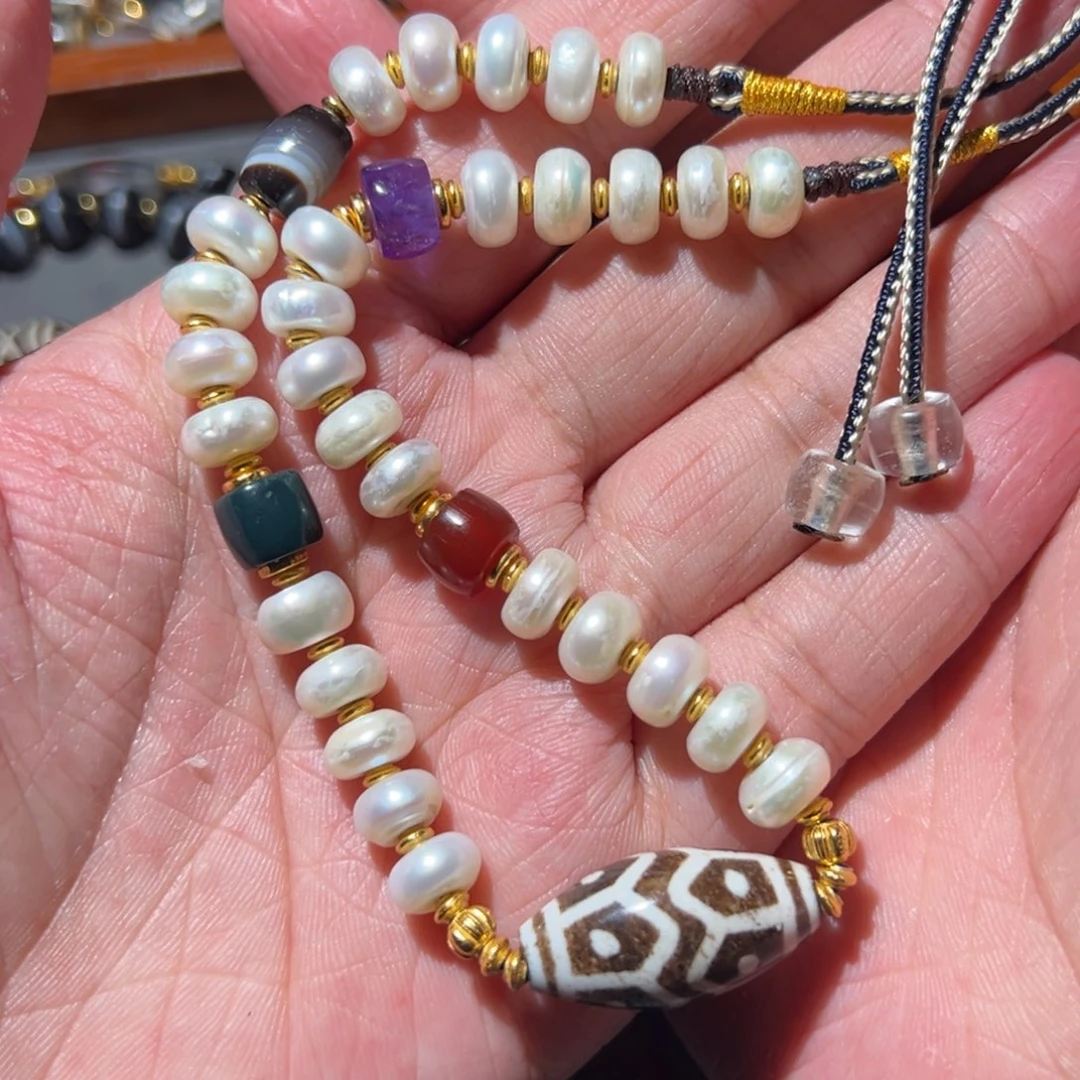 淡水珍珠颈饰未镶嵌