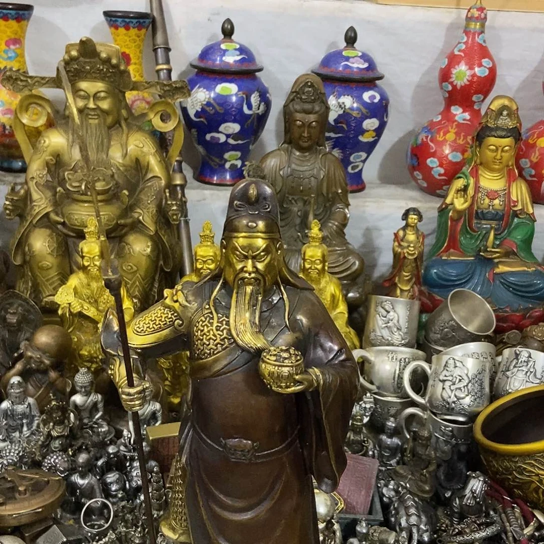 老杨红铜摆件老杨黄铜摆件