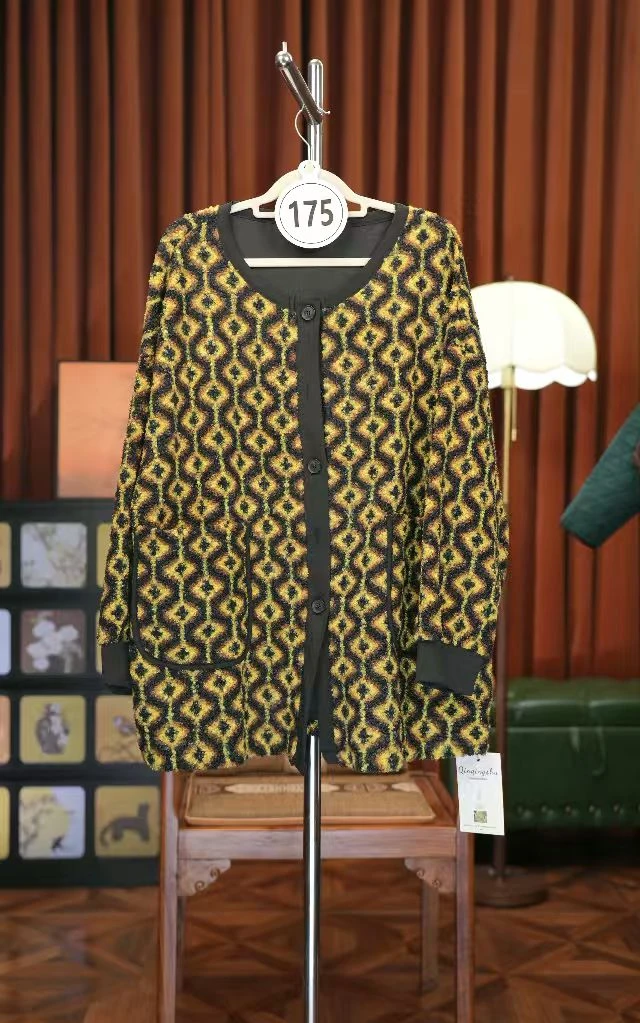 175号外套中长款风衣外套女装文艺长外披