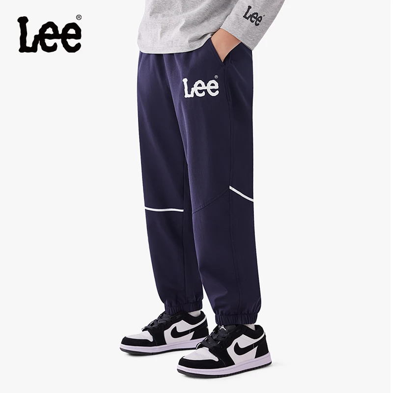 Lee儿童春夏薄款休闲长裤童装夏季防蚊裤透气LK5X1SUB0360