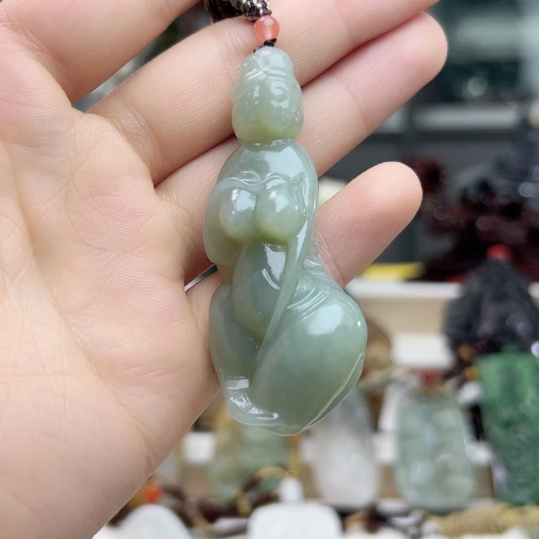 和田玉挂件未镶嵌