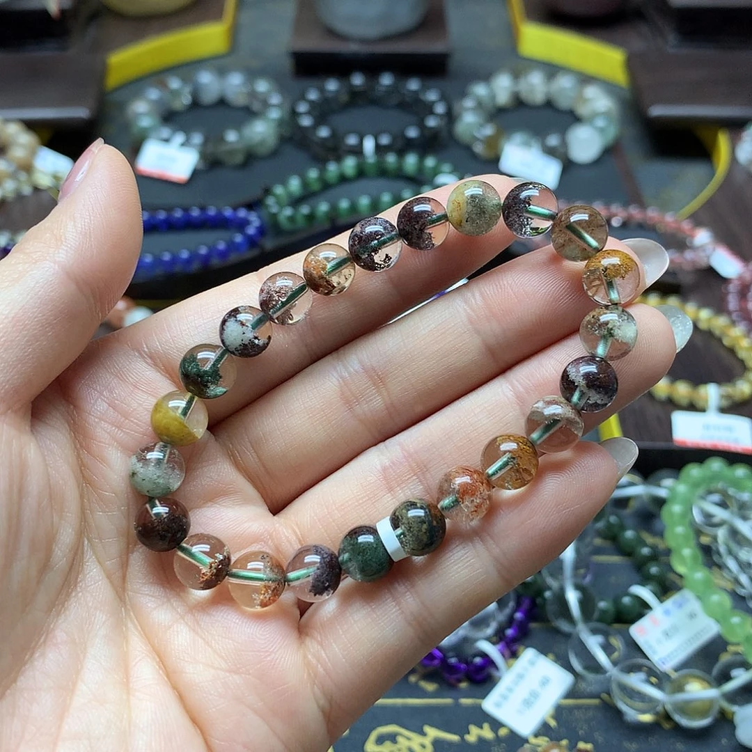 水晶未镶嵌手链手链