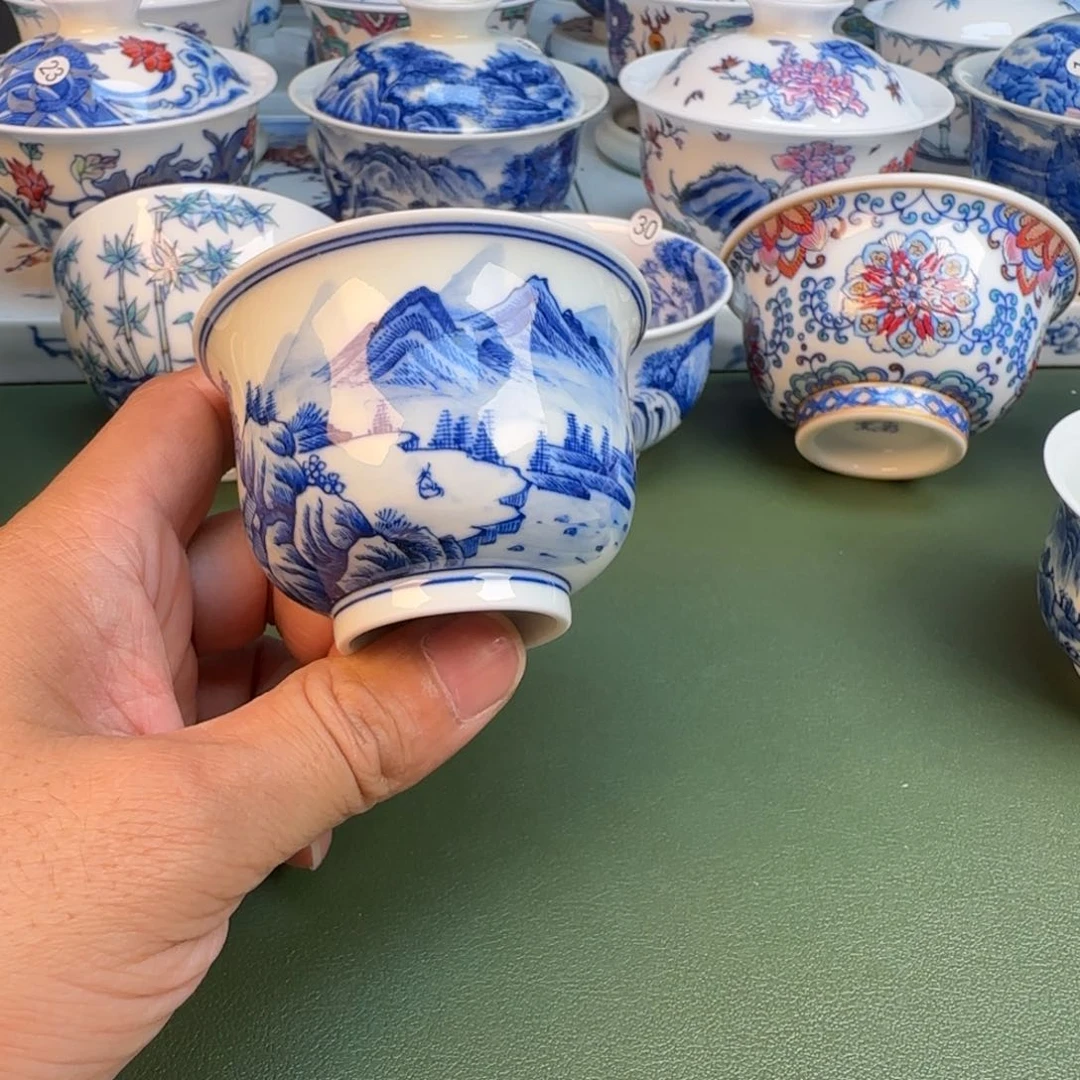 纯手工纯手绘茶具50