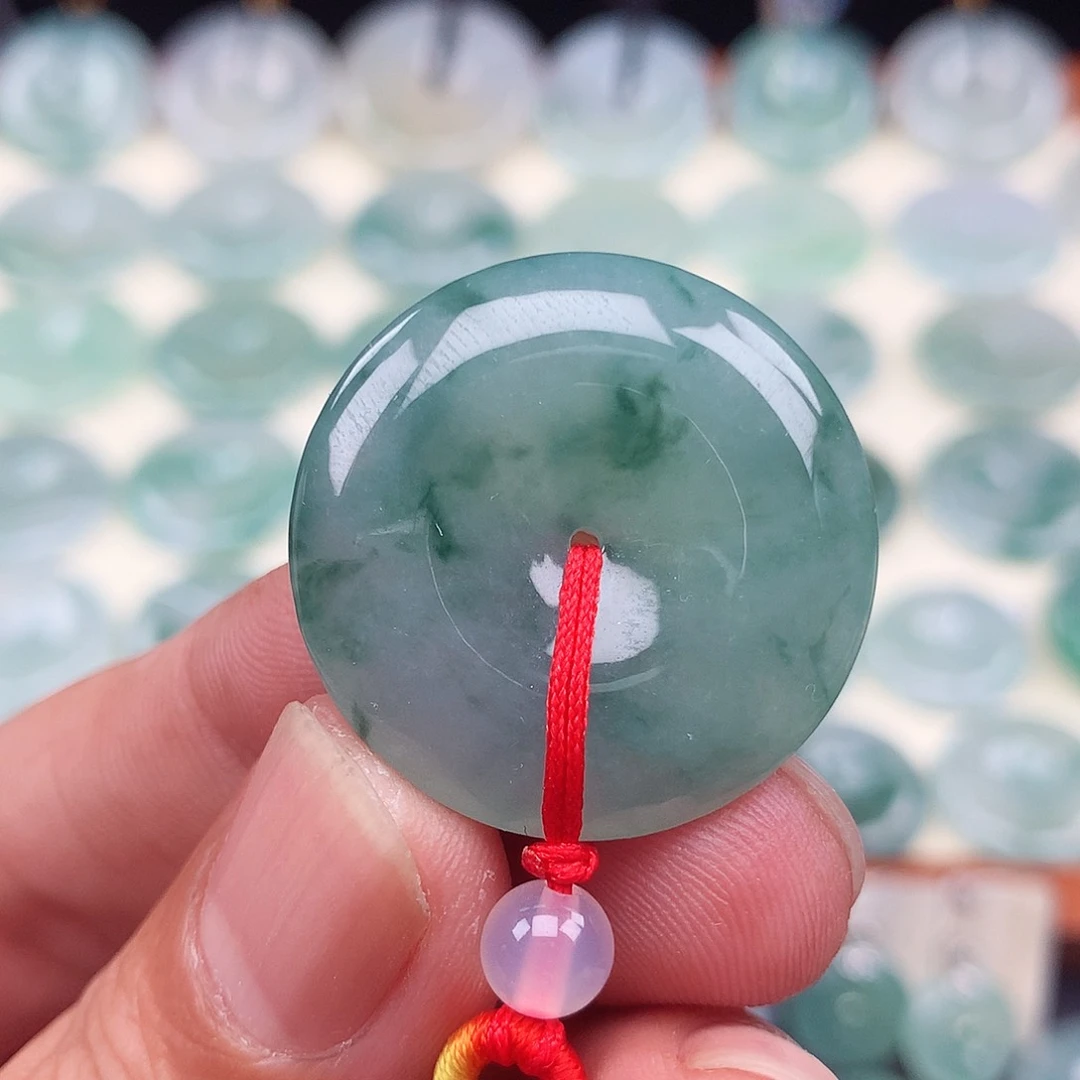 颈饰未镶嵌翡翠28.2-5.6mm